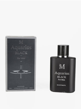 100 ml AQUARIUS BLACK profumo uomo
