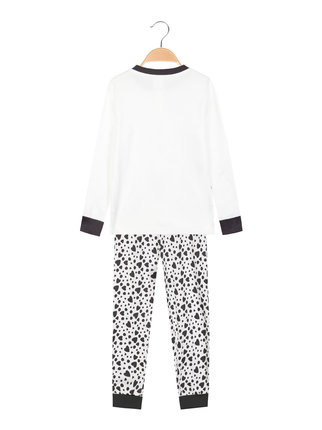 101 Dalmatiner Langer warmer Baumwollpyjama für Mädchen