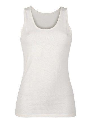1438 Women's wide shoulder tank top in organic cotton