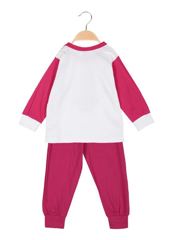 2-piece baby girl long pajamas
