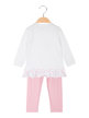 2-piece baby girl outfit in cotton