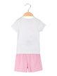 2-piece baby girl short outfit