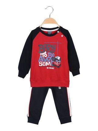 2-piece baby sports suit with cuffs