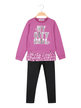 2-piece girl's set with writing