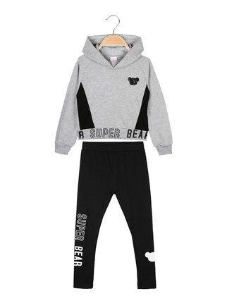 2-piece girl's sports suit with leggings