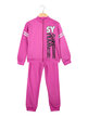 2-piece set for girls sweatshirt and trousers