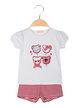2-piece short baby girl outfit