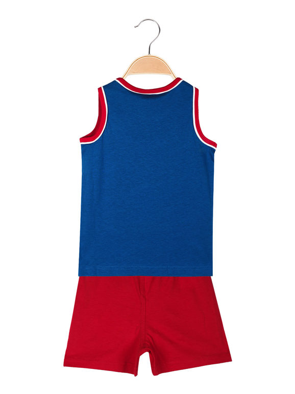 2-piece short sleeveless baby outfit