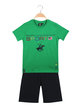 2-piece sports suit for boys in cotton