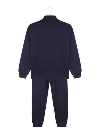 2-piece sweat suit for girls with zip