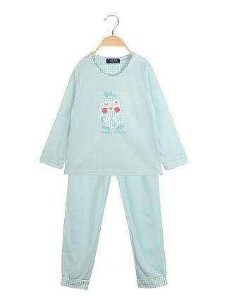 2-teiliger warmer Baby-Pyjama aus Baumwolle