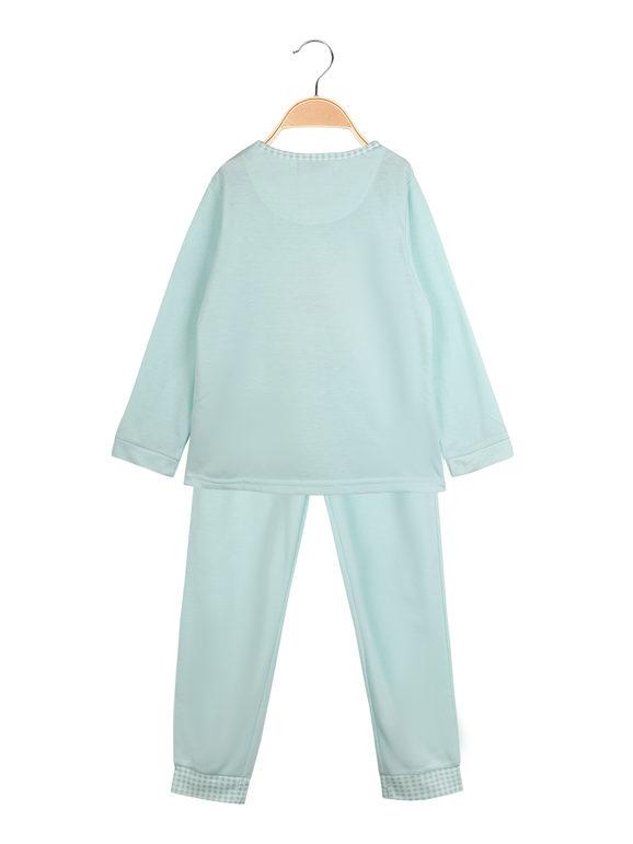 2-teiliger warmer Baby-Pyjama aus Baumwolle