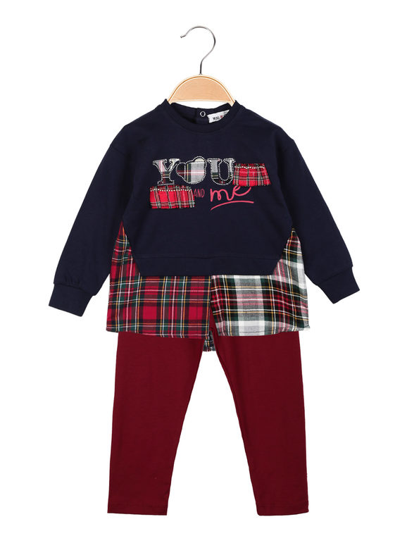2-teiliges Baby-Set Sweatshirt + Leggings