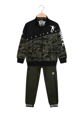 2pcs child military sports suit