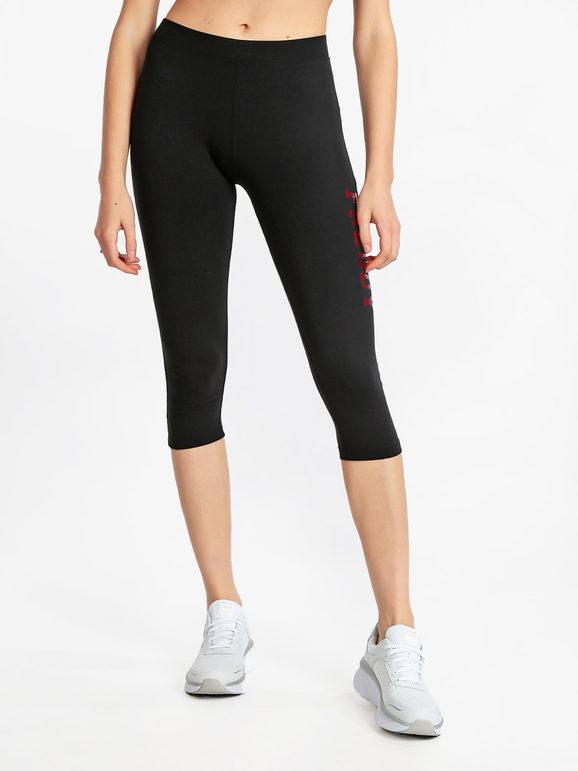 3/4 sports leggings with writing
