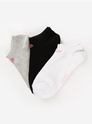 3 Paar Frau Fußschoner Socken - Lot