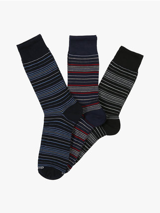 3 paires de chaussettes courtes pour hommes