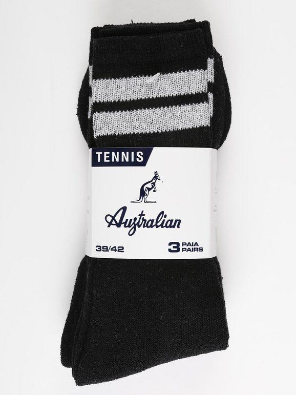 3 pairs men's tennis socks