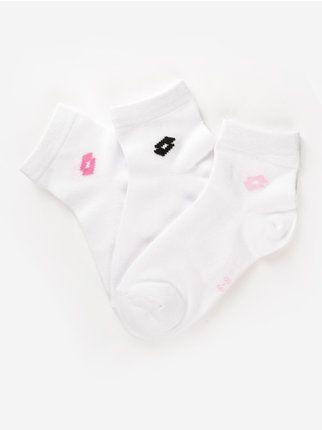 3 pares de calcetines midi para niña - Lote