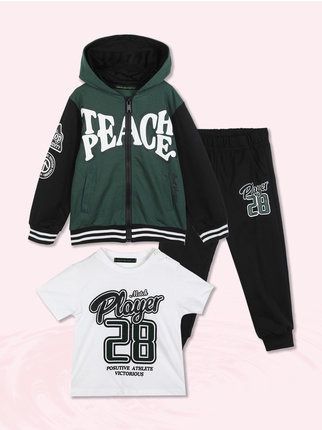 3-piece baby tracksuit