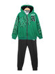 3-piece boy's tracksuit with hood and zip