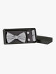 3-piece set for men with bow tie, cufflinks and handkerchief
