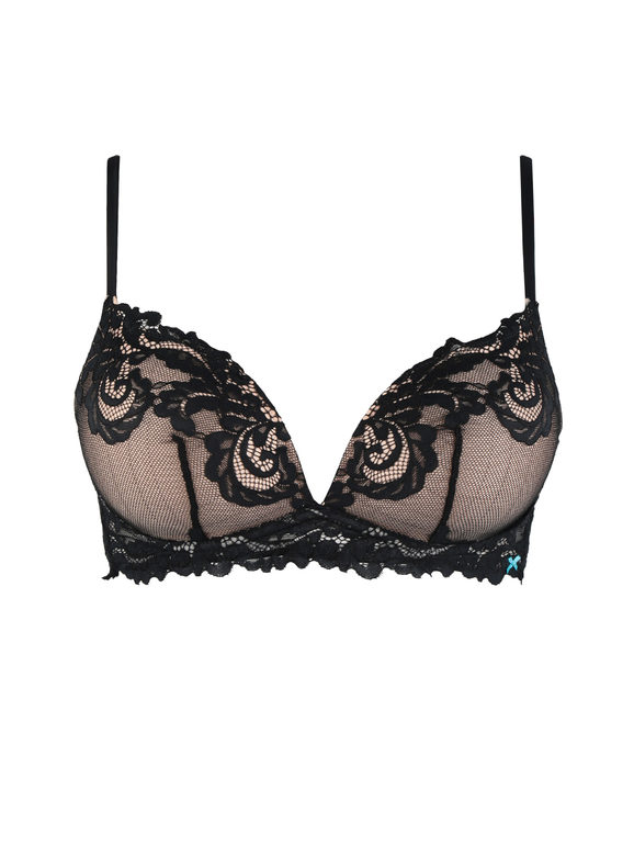 Infiore Push-up Bra W/Removable Paddings, Black, 38B : : Clothing,  Shoes & Accessories