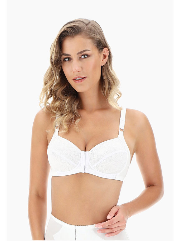 ADELE Front opening unlined bra