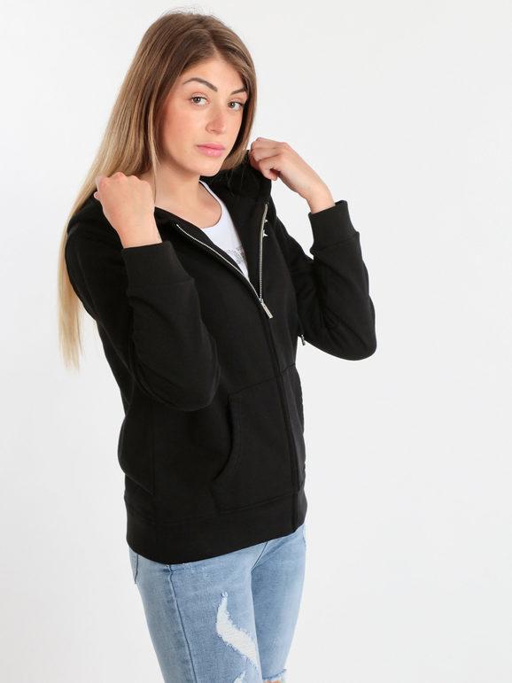 All Star women's sweatshirt with zip and hood