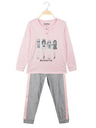 Amma  Pijama largo de algodón para niña