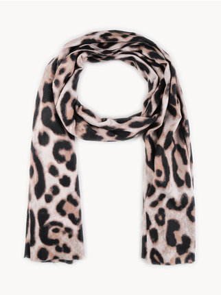 Animal print scarf for women