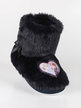 Ankle boot slippers with fur