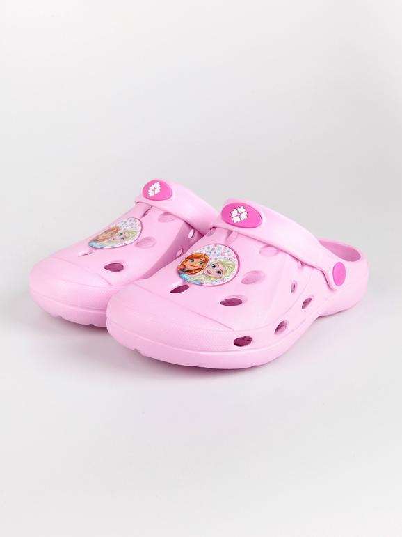 Anna and Elsa clogs with strap