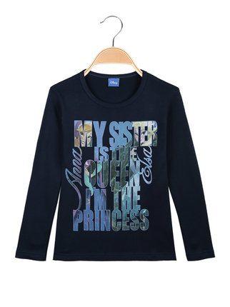 Anna And Elsa girl's t-shirt in warm cotton