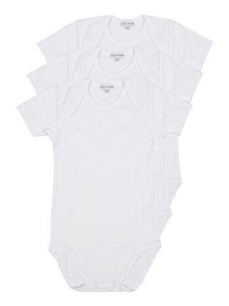 Baby body in warm cotton, 3-piece pack