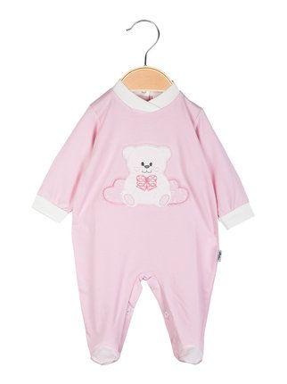 Baby cotton onesie with embroidery