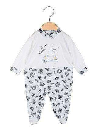 Baby cotton onesie with prints