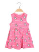 Baby girl flared cotton dress