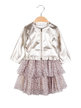 Baby girl outfit with dress + jacket