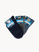 Baby long socks in warm cotton  Pack of 3 pairs
