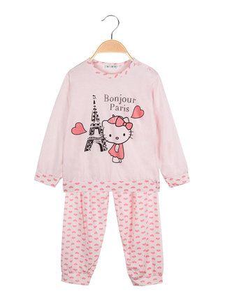 Baby pajamas with cotton hearts