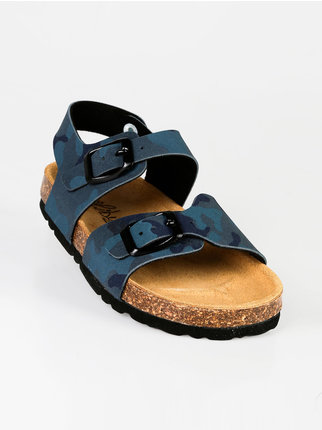 Baby sandals with buckles