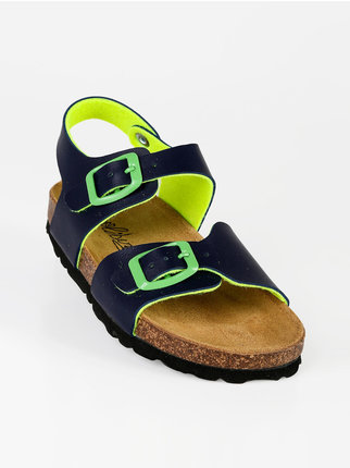 Baby sandals with straps