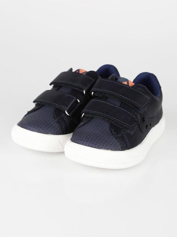 Baby sneakers with tears