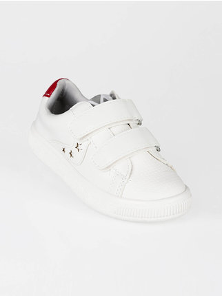 Baby sneakers with tears