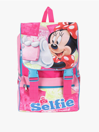 Backpack with Minnie print