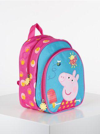 Backpack with print