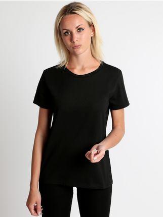 Basic round neck women's T-shirt