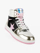 BASKET HAILEY Women's two-tone high-top sneakers