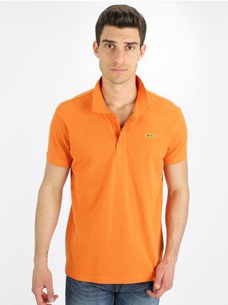 Baumwoll-Polo-Shirt  einfarbig